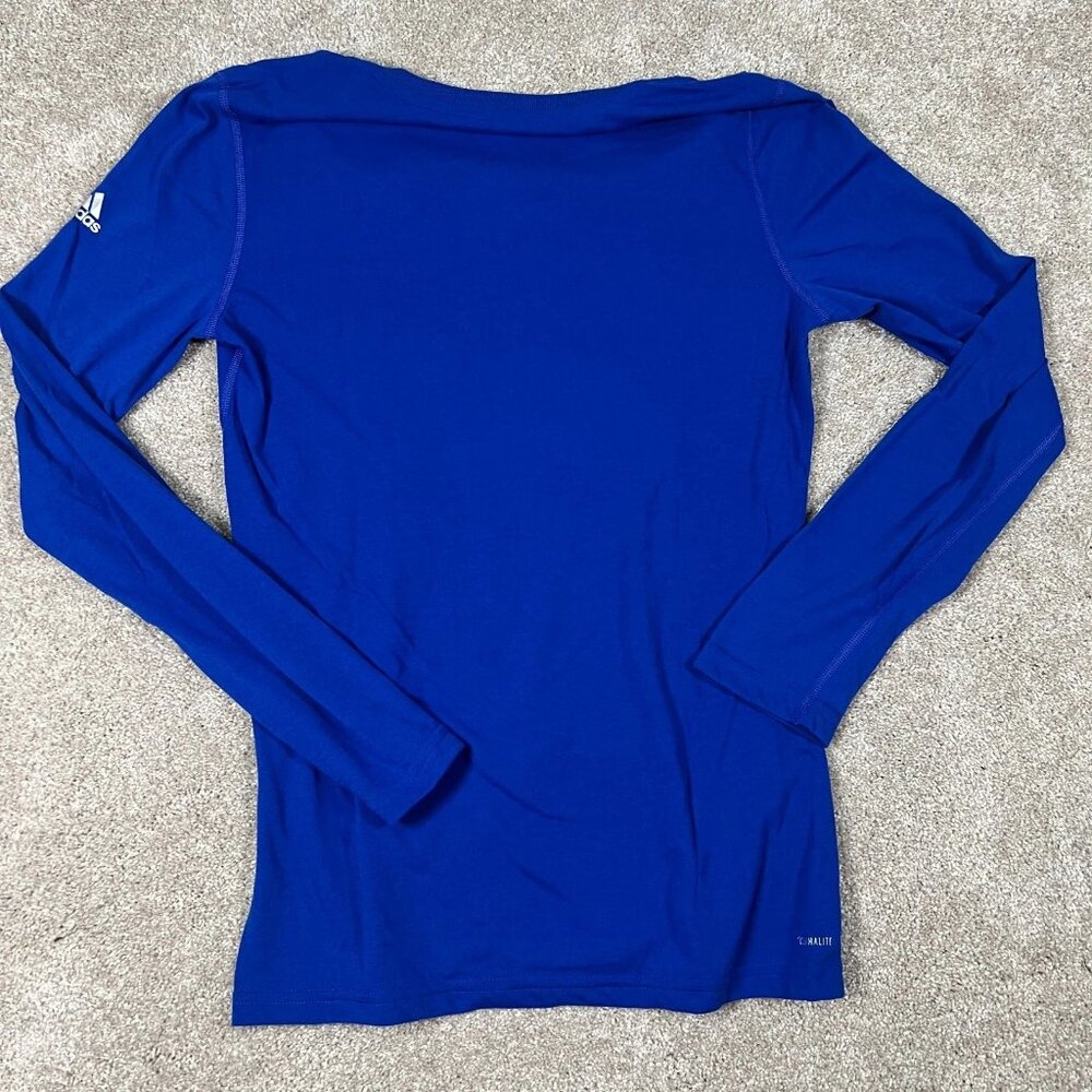 Adidas Womens S Blue New York Rangers NHL Hockey Ultimate 2 Long Sleeve Tee‎ NWT - Picture 3 of 7